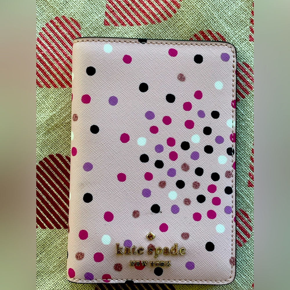 Brand new with tags, Kate spade, small passport, wallet